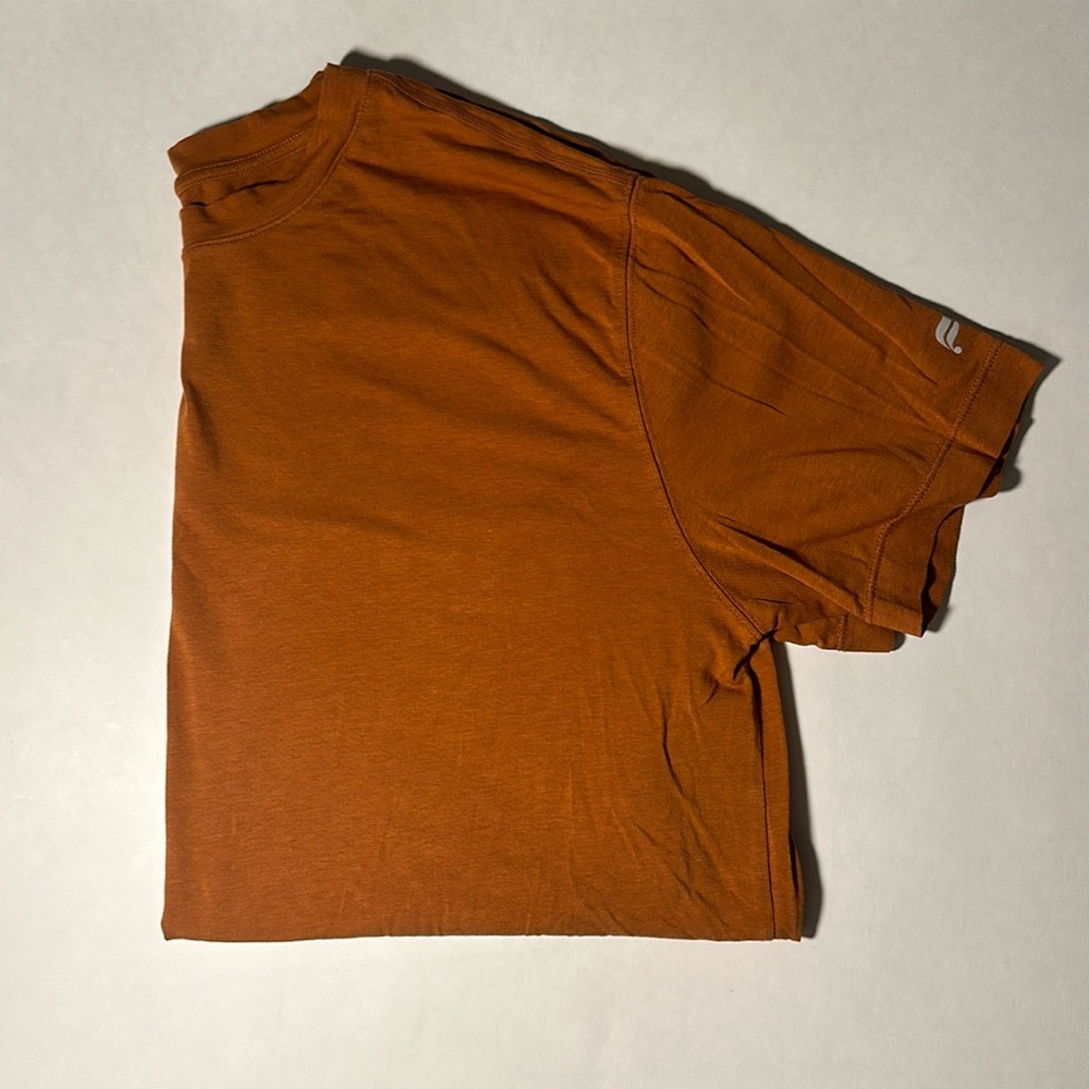 Men’s Fabletics Orange T-Shirt | Medium